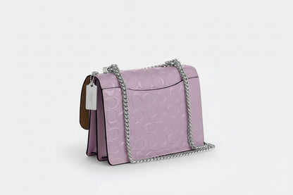 NWT Coach Klare Crossbody Bag In Signature Leather In Light Violet