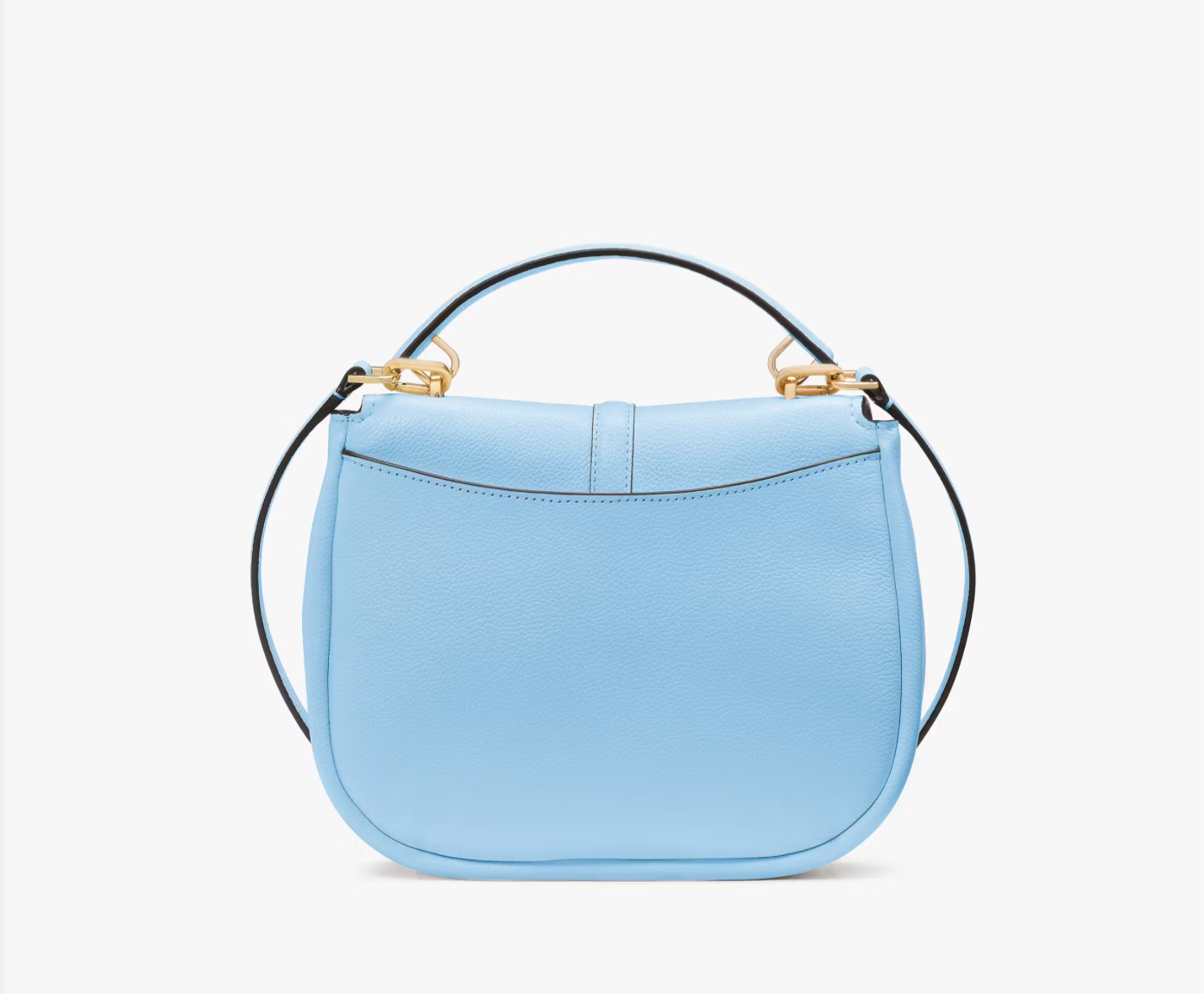 NWT Kate Spade Kayla Pebbled Leather Saddle Bag