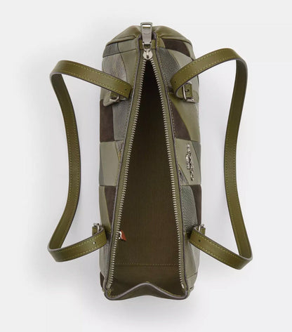 NWT Coach Leather Asher Shoulder Bag with Patch Work