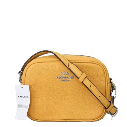 Coach Mini Jamie Camera Crossbody Leather Bag In Honeycomb