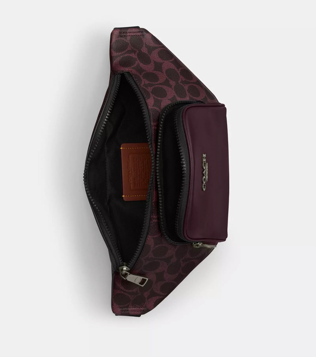 NWT Coach Racer Small Belt Bag Sling Bag In  Signature Canvas