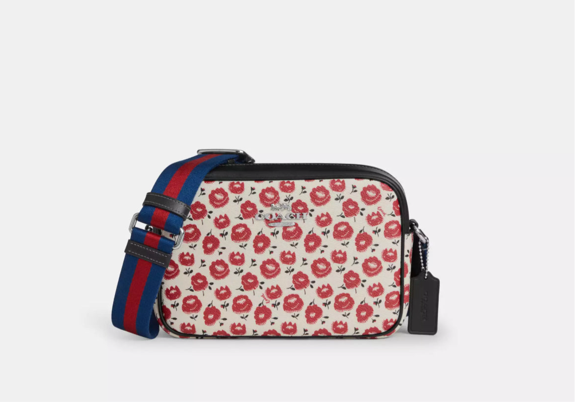 NWT Coach Medium Jamie Camera Bag With Floral Print