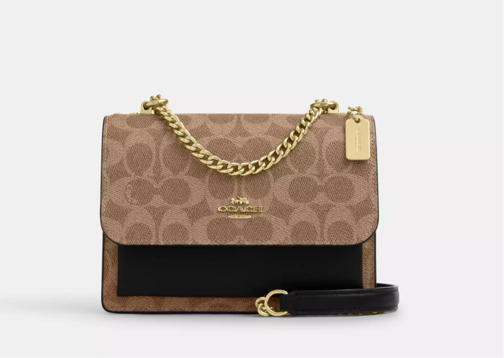 Coach Mini Klare Crossbody In Signature Canvas & Leather