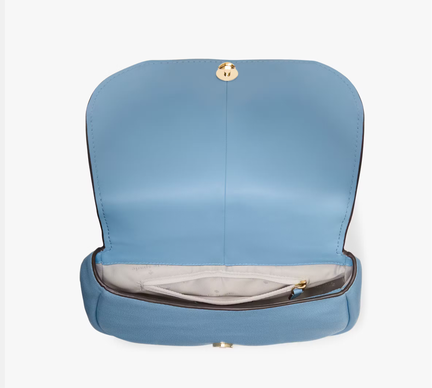 NWT Kate Spade Kayla Pebbled Leather Saddle Bag