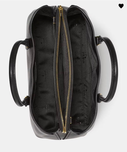 NWT Thompson Street Satchel Bag In Black