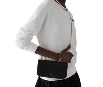 NWT Kate Spade Bridget Crinkle Patent Mini Crossbody In Black