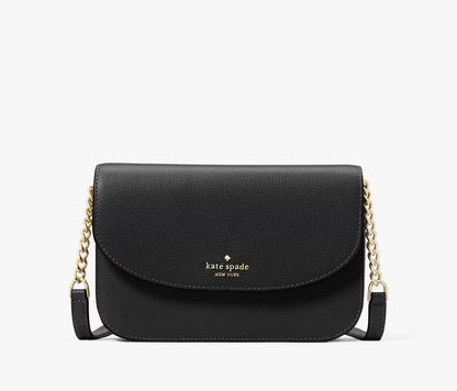 NWT Kate Spade Kristi Crossbody Leather Bag In Black