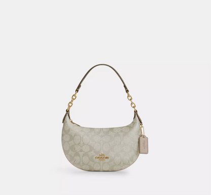 Coach Mini Payton Bag In Signature Canvas