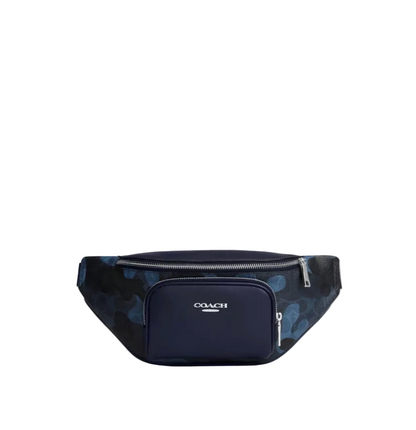 NWT Coach Racer Small Belt Bag Sling Bag In Signature Camo Print
