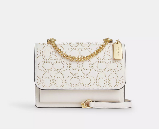NWT Coach Klare Crossbody Bag With Signature Rivets