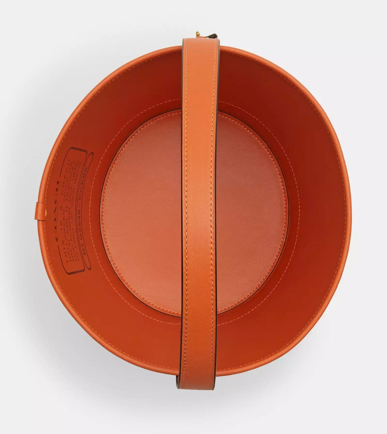 NWT Coach Trick Or Treat Bucket With Halloween Pumpkin