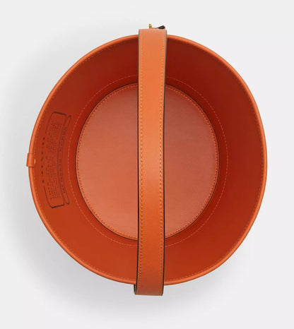 NWT Coach Trick Or Treat Bucket With Halloween Pumpkin