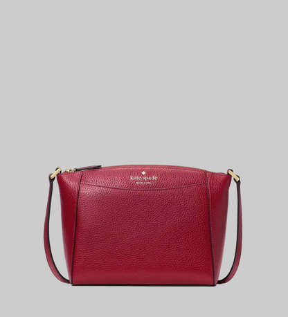 NWT Kate Spade Leather Monica Small Crossbody Bag In Red