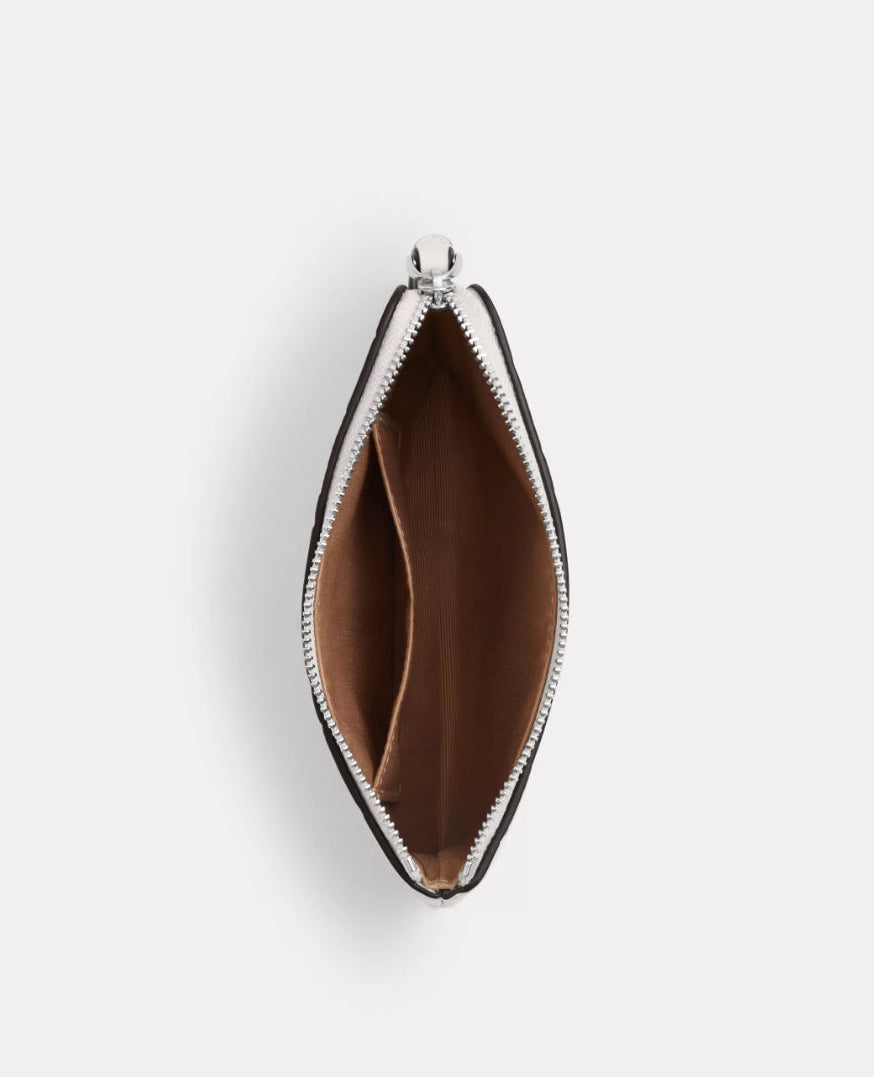 NWT Coach Corner Zip Wristlet With Cherry Print