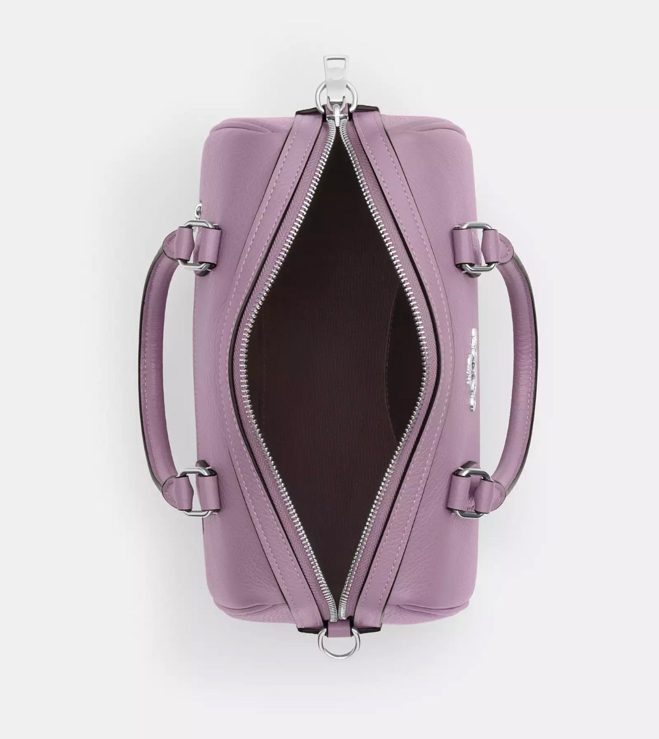 NWT Coach Rowan Satchel Crossbody Leather Bag With Detachable Strap