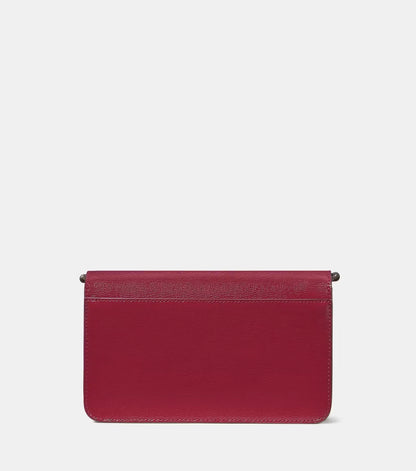 NWT Kate Spade Madison Willow Mini Flap Crossbody Leather Bag In Red