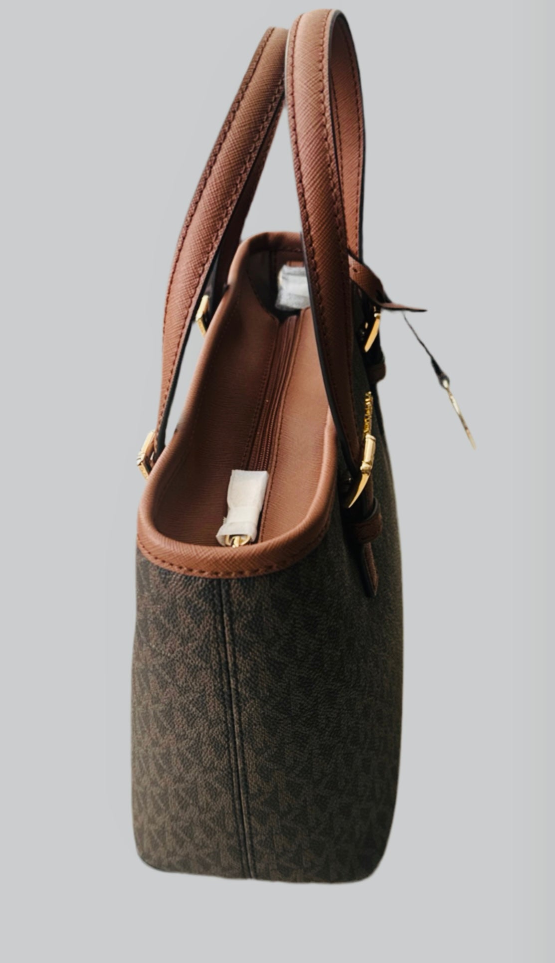 jet set medium travel tote bag Michael Kors East West Tote, Gold-Tone Hardware/Brown/Acorn : Clothing, Shoes & Jewelry making it perfect for both casual and formal occasions Michael Kors Outlet Jet Set