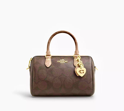 NWT Coach Signature Hearts Key ring For Wallets, Purses, Bags