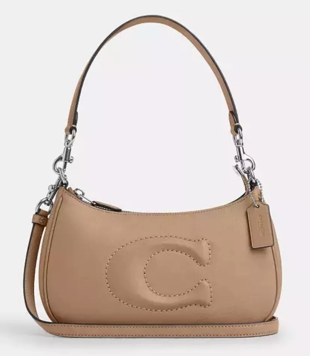 Coach Teri Shoulder Bag In Smooth Leather