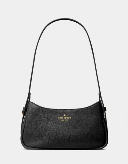 NWT Kate Spade Leather Juliette Small Shoulder Bag In Black