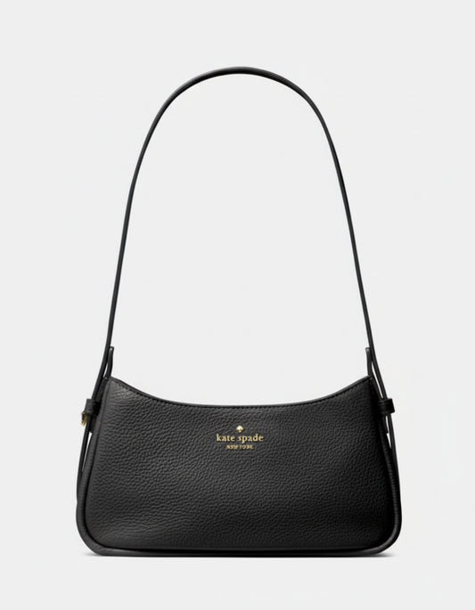 NWT Kate Spade Leather Juliette Small Shoulder Bag In Black