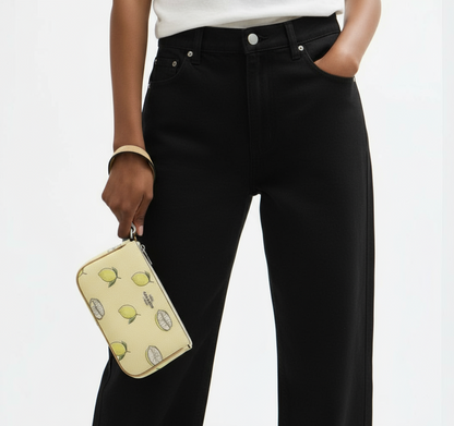 NWT Coach Nolita 19 Shoulder bag/Wristlet with Lemon Print