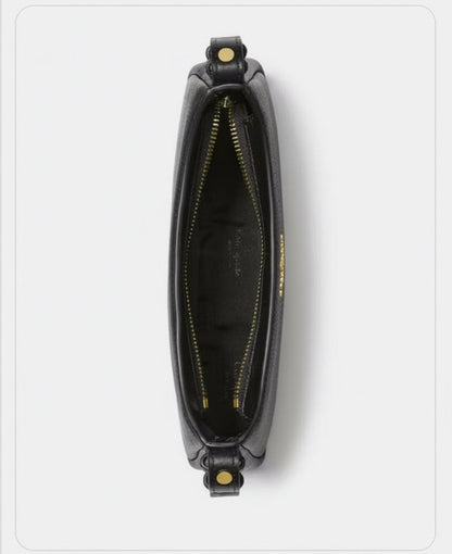 NWT Kate Spade Leather Juliette Small Shoulder Bag In Black