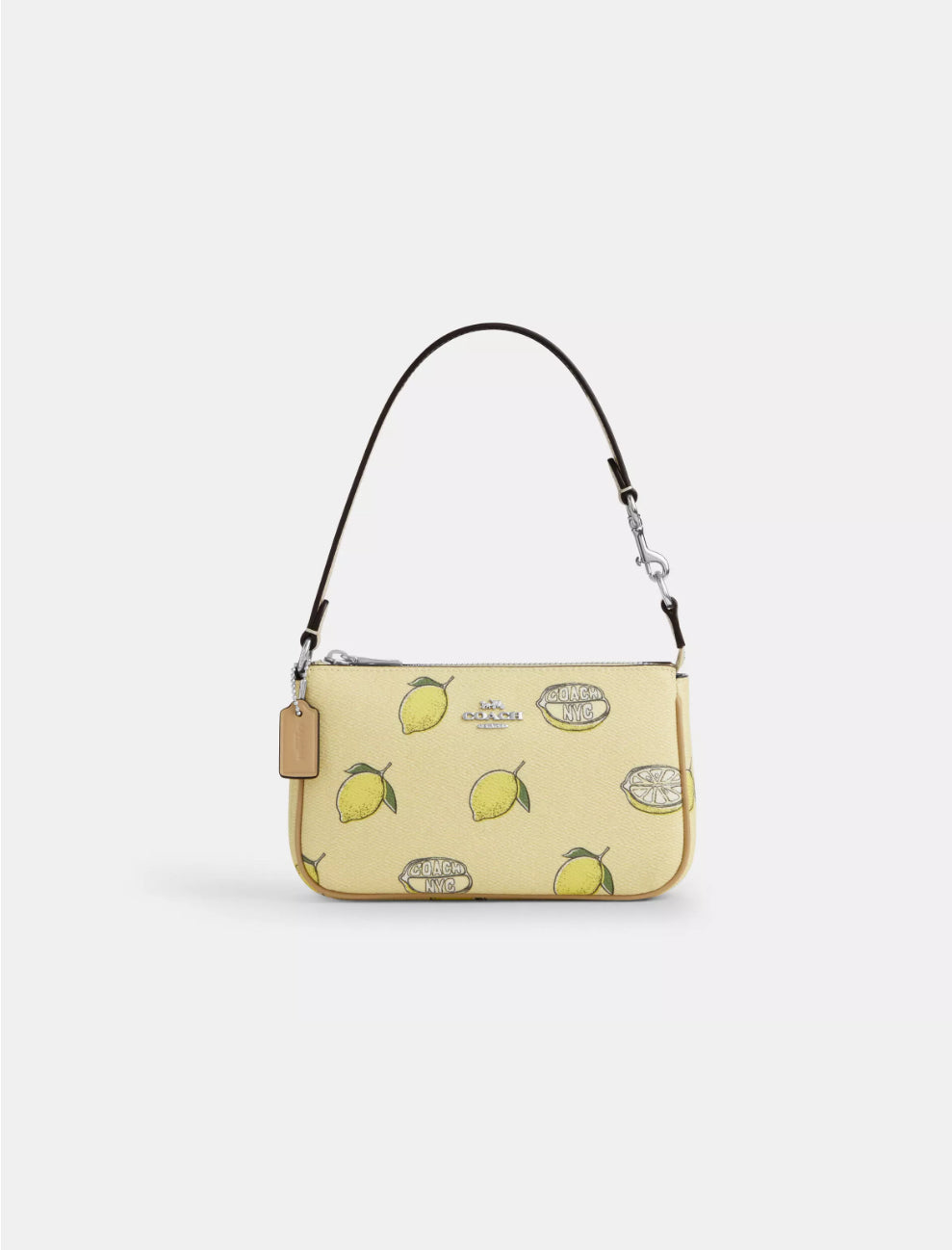 NWT Coach Nolita 19 Shoulder bag/Wristlet with Lemon Print