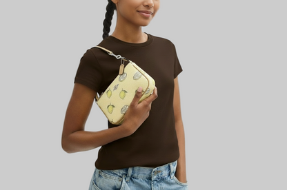 NWT Coach Nolita 19 Shoulder bag/Wristlet with Lemon Print
