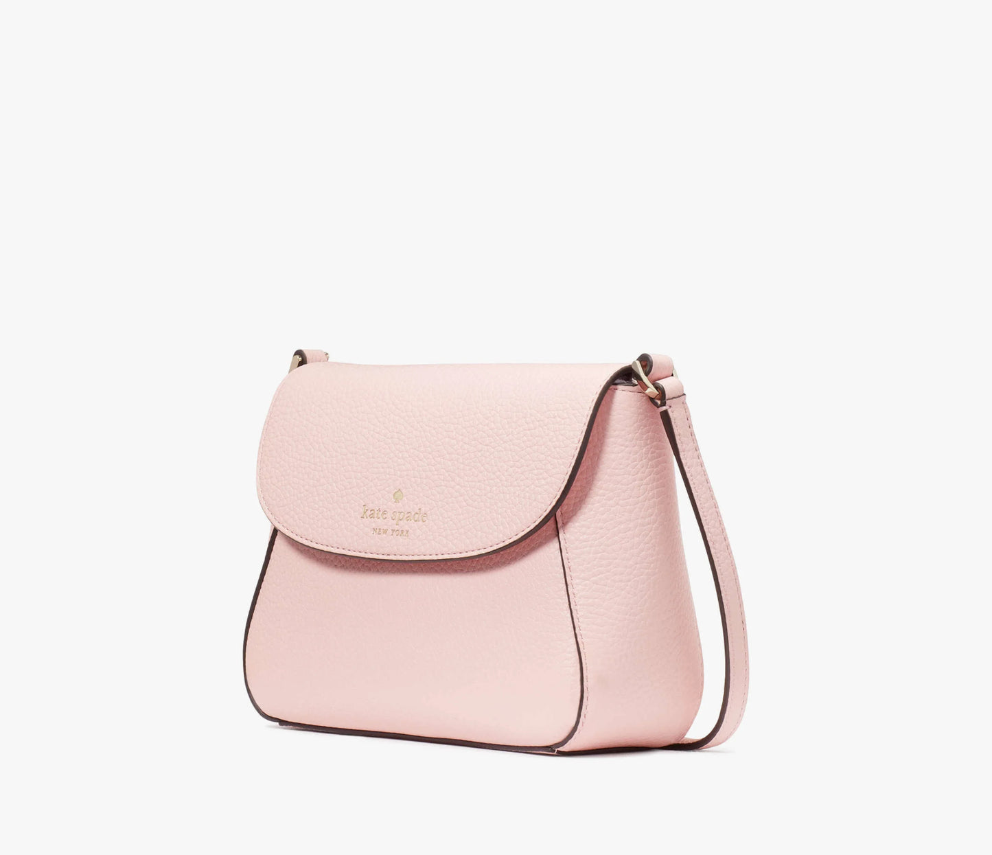 NWT Kate Spade Monica Small Flap  Leather Crossbody Bag In Blush