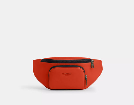 NWT Coach Men’s Leather Racer Belt Bag