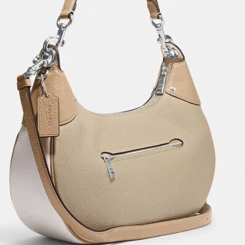 COACH Leather Mara Hobo Shoulder/ Crossbody bag CH508