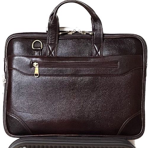 Top Grain Genuine Buffalo Leather Computer/ Laptop Bag For Men/Women