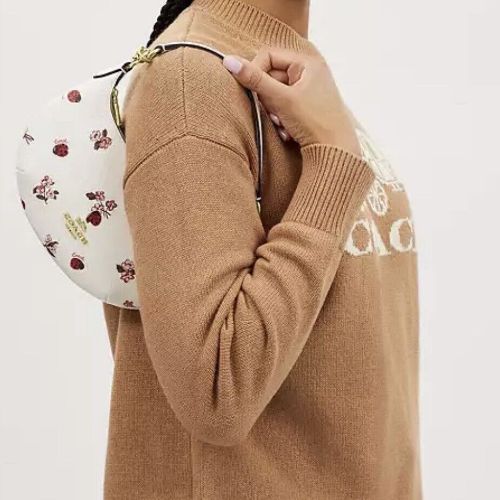 Coach Mini Payton Hobo In Printed Coated Canvas and Leather