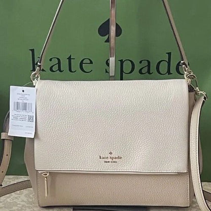 Kate Spade Leila Colorblock Leather Flap Shoulder Bag/Crossbody K6762