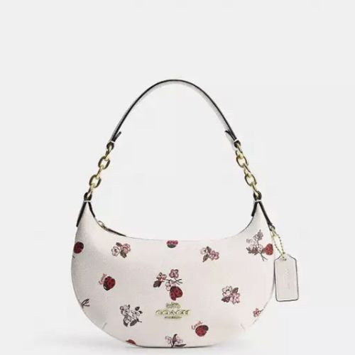 Coach Mini Payton Hobo In Printed Coated Canvas and Leather