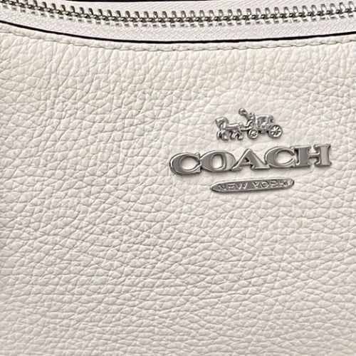 COACH Teri Shoulder/Crossbody Bag With Detachable Strap white