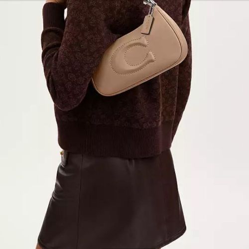 Coach Teri Shoulder Bag In Smooth Leather