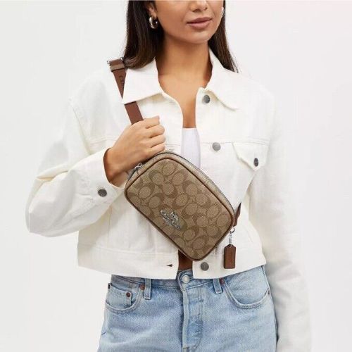 Coach store Convertible Belt Bag In Signature Canvas