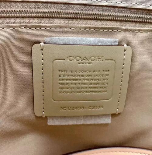 Coach Rowan Satchel Crossbody In Signature Canvas & Leather